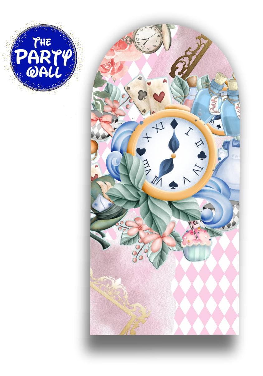 Alicia en el País de las Maravillas - Funda para mampara de punta redonda