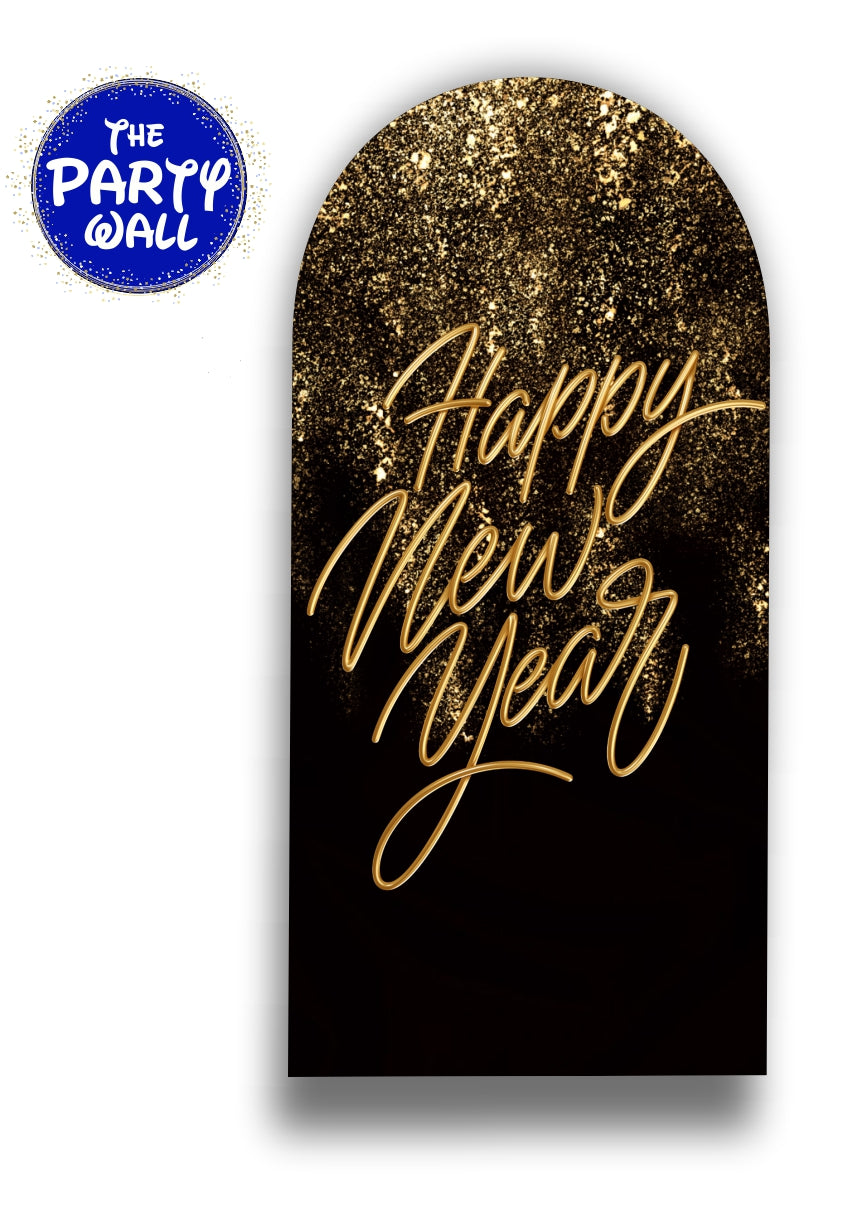 Año Nuevo - Funda para mampara de punta redonda