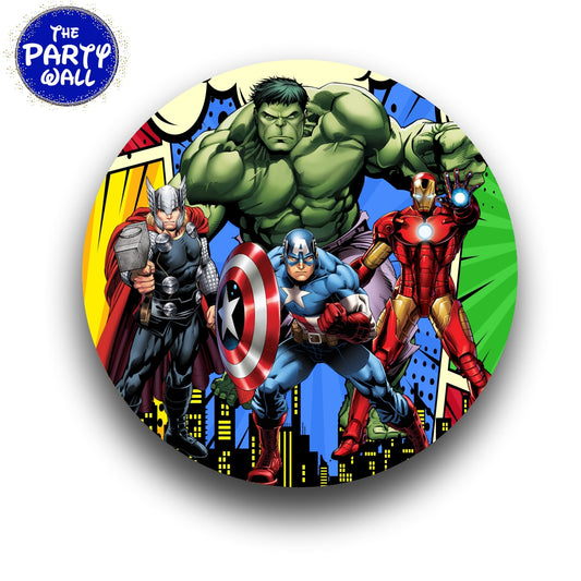 Avengers - Funda para mampara circular