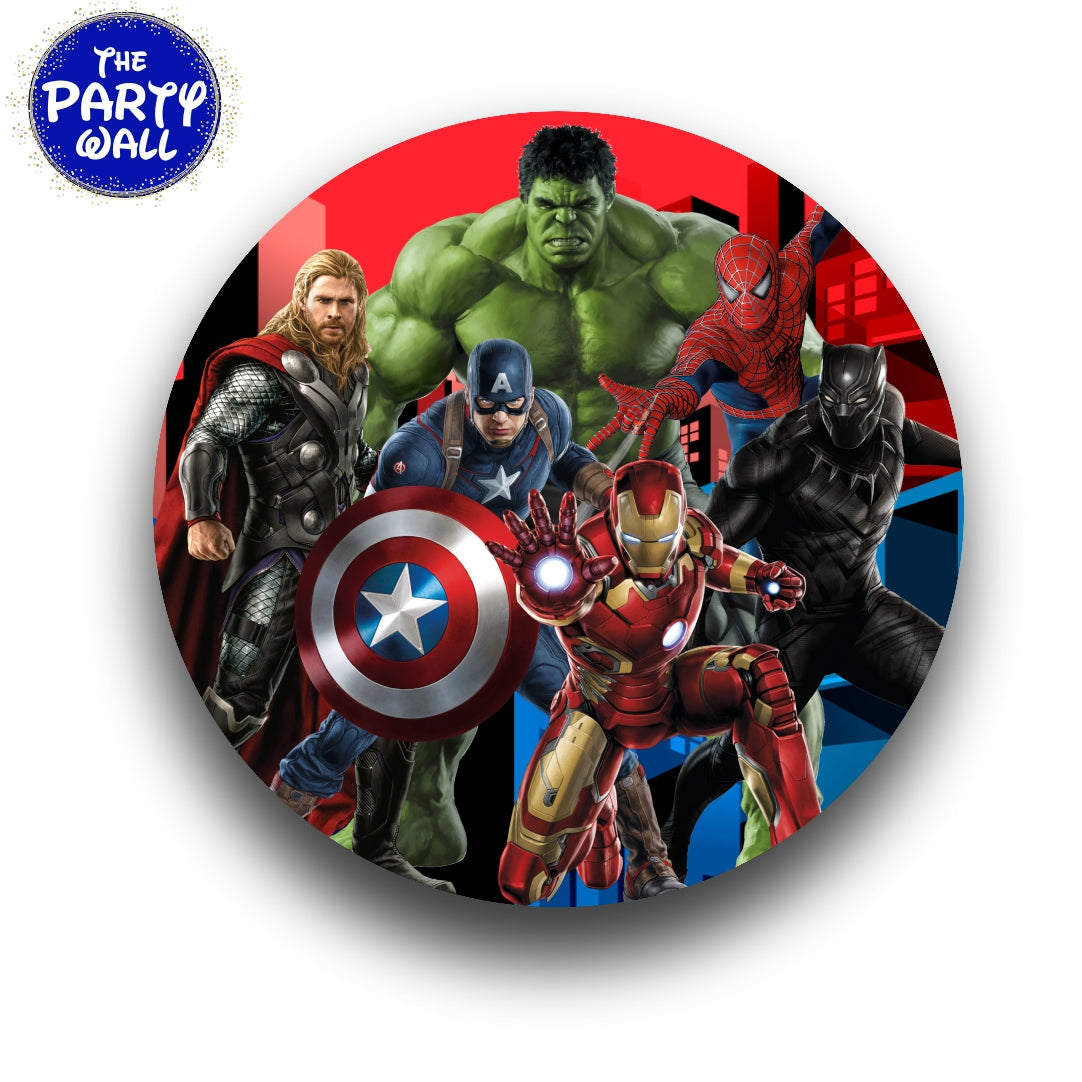 Avengers - Funda para mampara circular