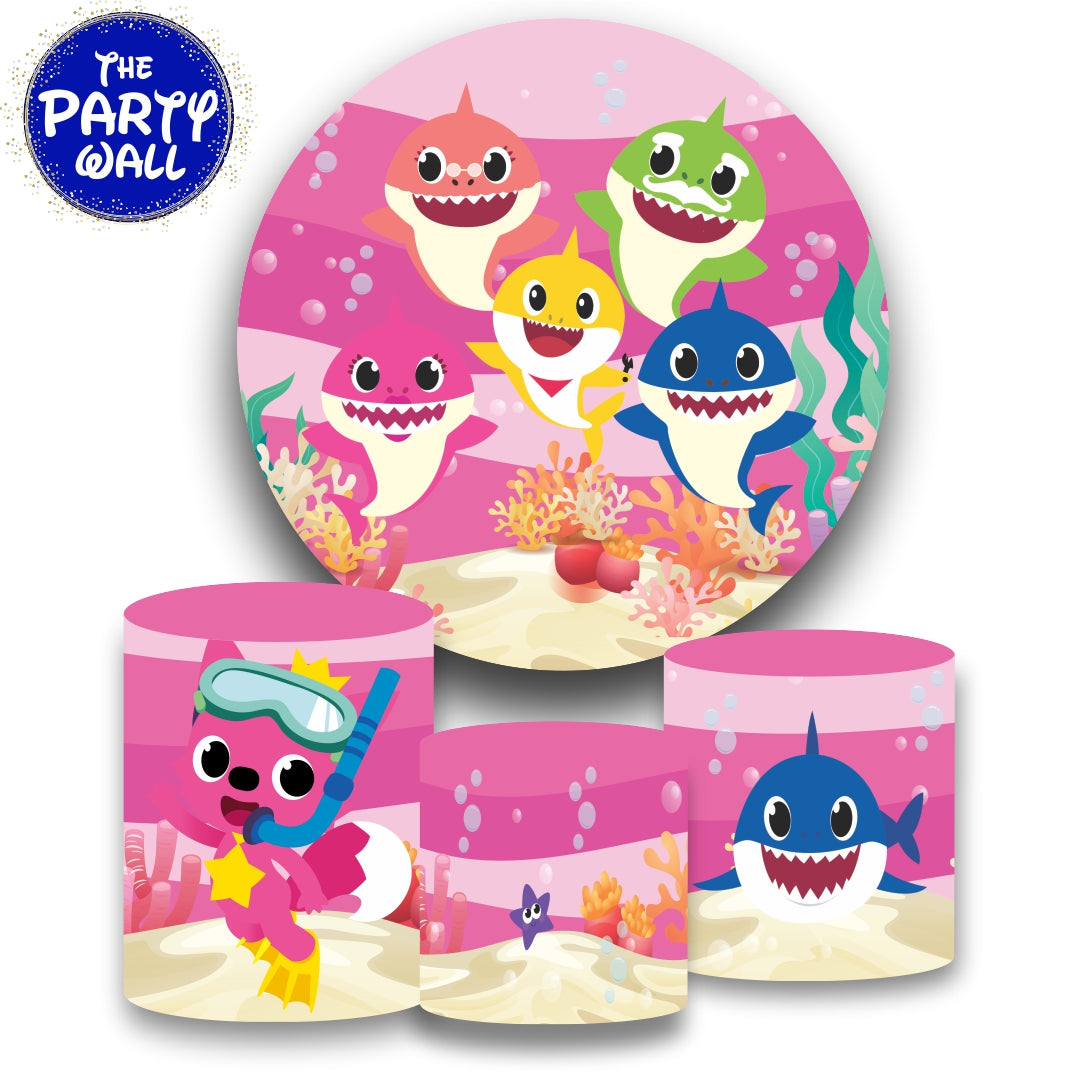 Baby Shark - Fundas para set sencillo