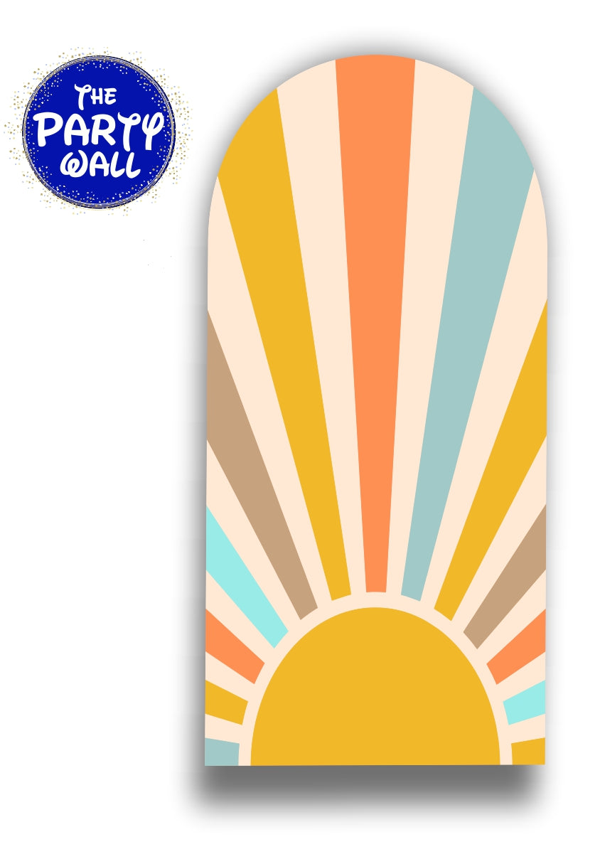 Baby Shower - Funda para mampara de punta redonda