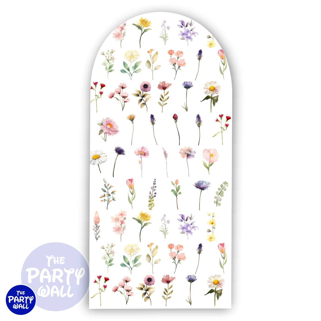 Baby Shower - Funda para mampara de punta redonda