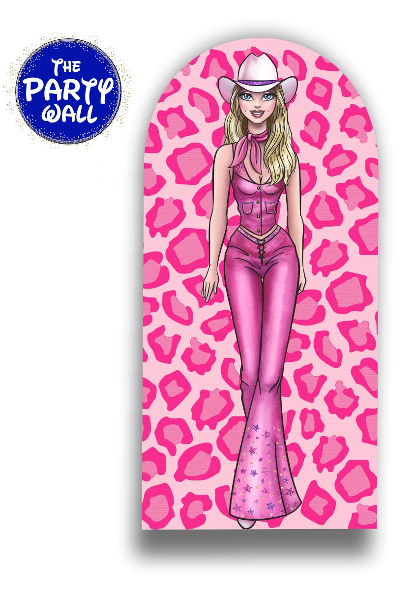 Barbie - Funda para mampara de punta redonda