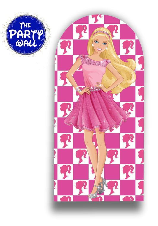 Barbie - Funda para mampara de punta redonda
