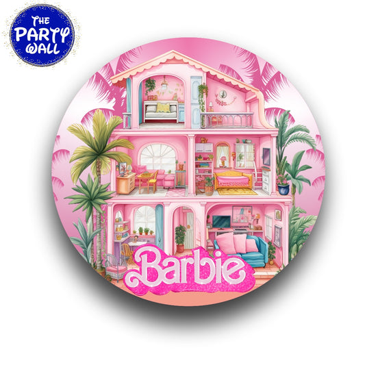 Barbie - Funda para mampara circular