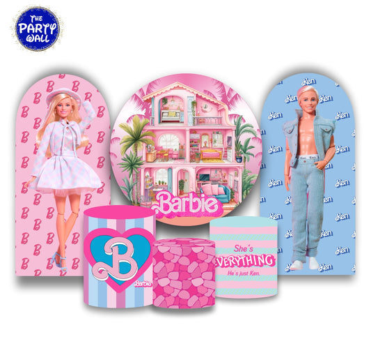 Barbie - Fundas para set + 2 complementos