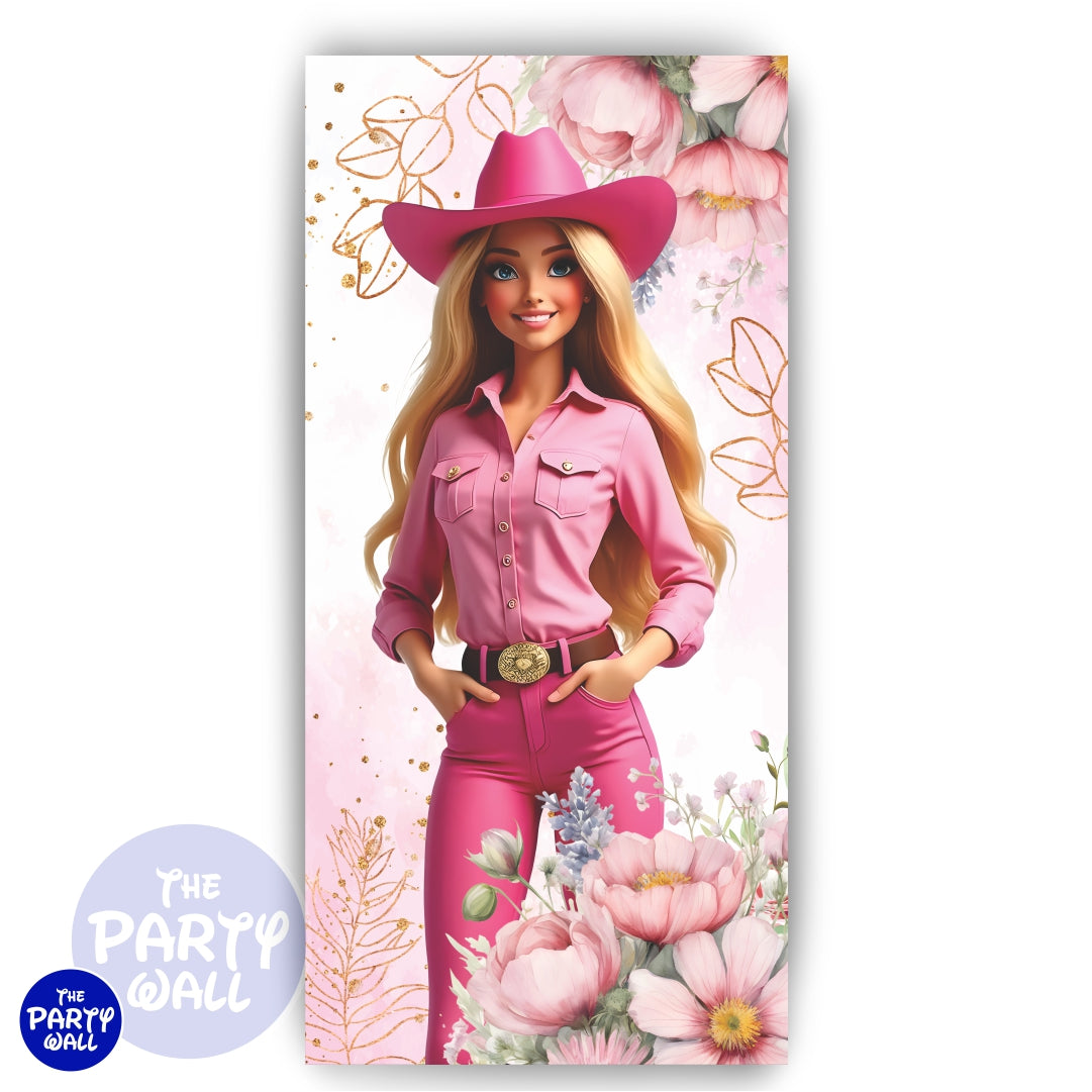 Barbie - Funda para mampara de punta redonda