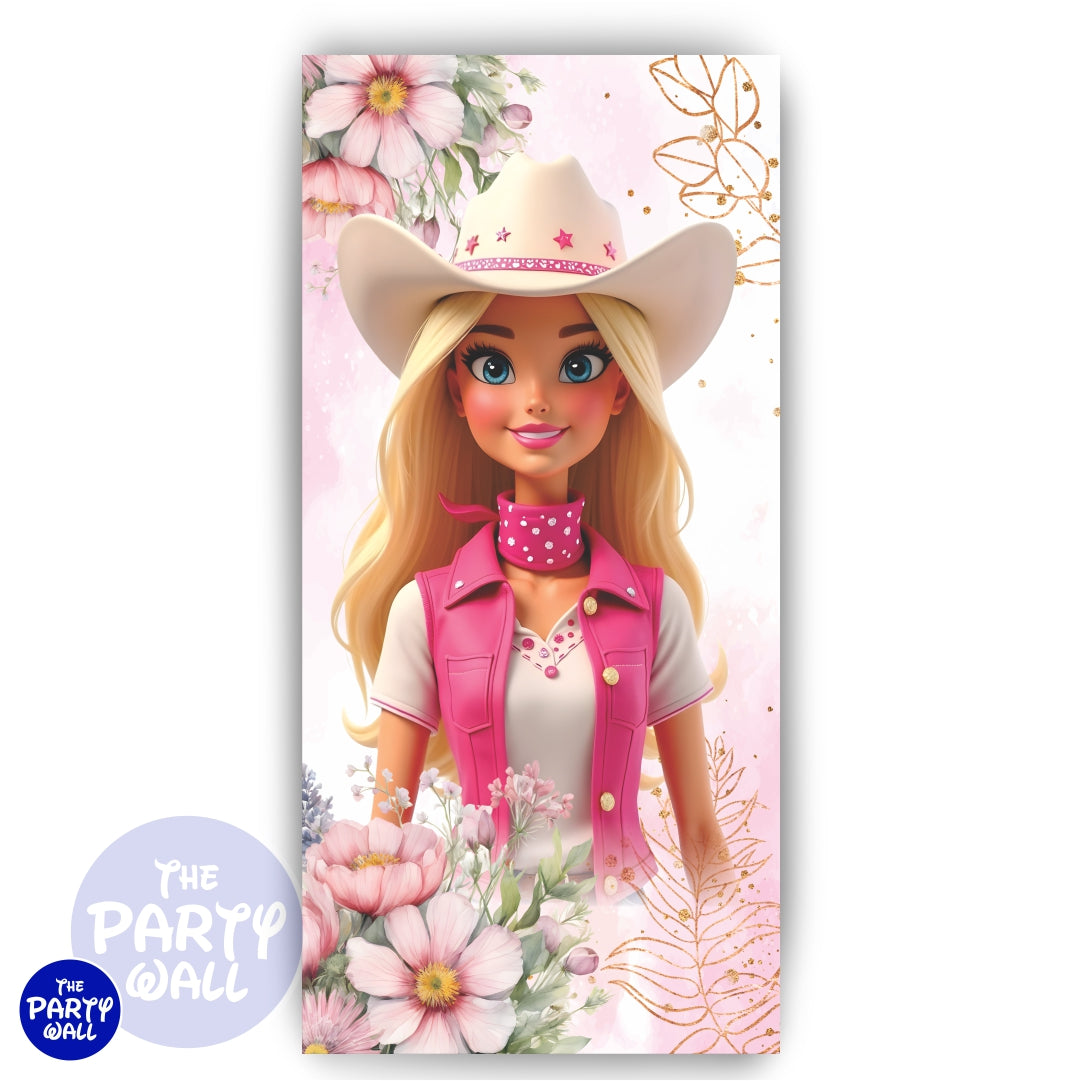 Barbie - Funda para mampara de punta redonda