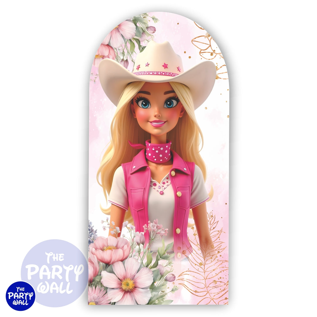 Barbie - Funda para mampara de punta redonda