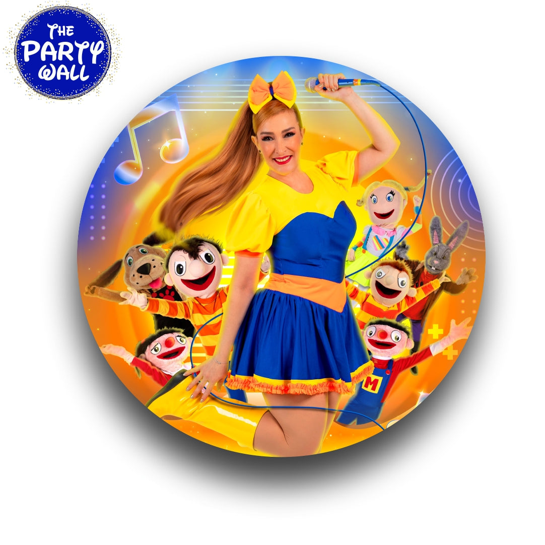 Bely y Beto - Funda para mampara circular