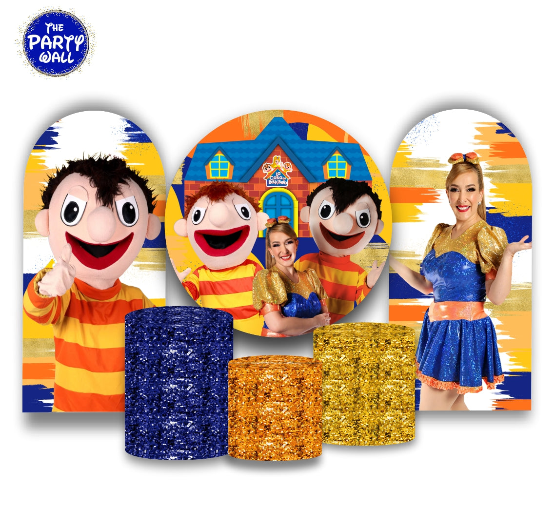 Bely y Beto - Fundas para set + 2 complementos