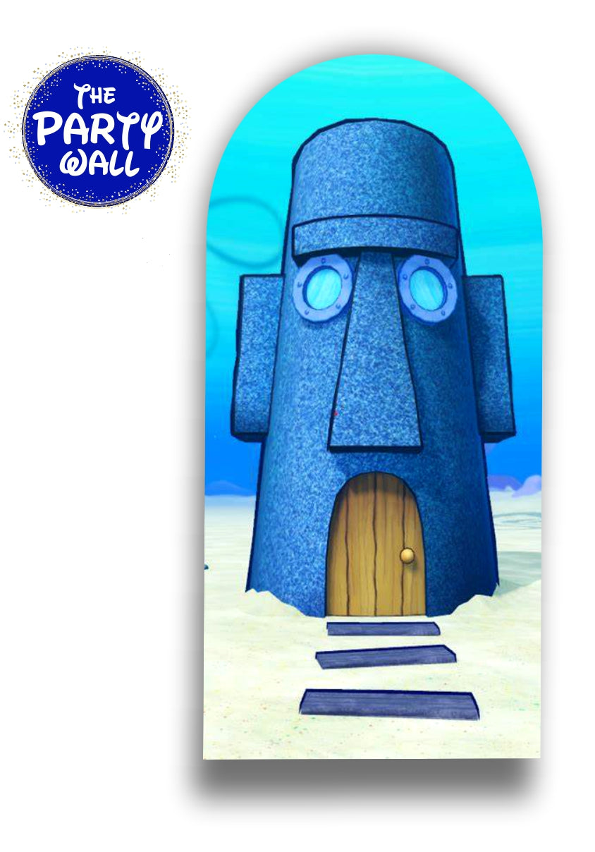 Bob Esponja - Funda para mampara de punta redonda