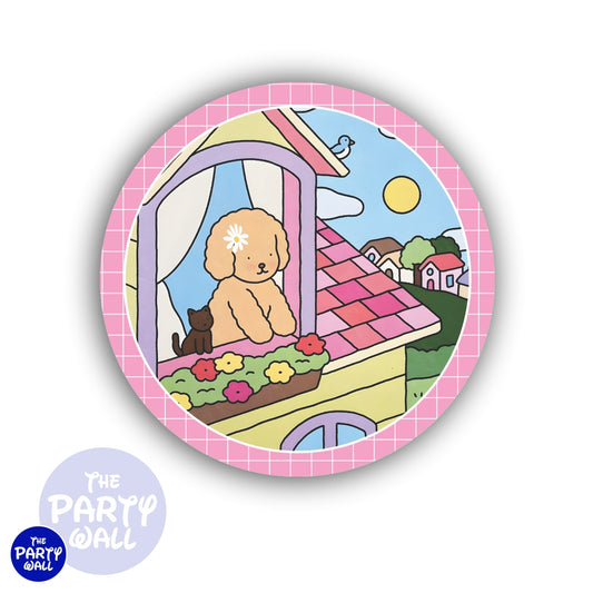 Bobbie Goods - Funda para mampara circular