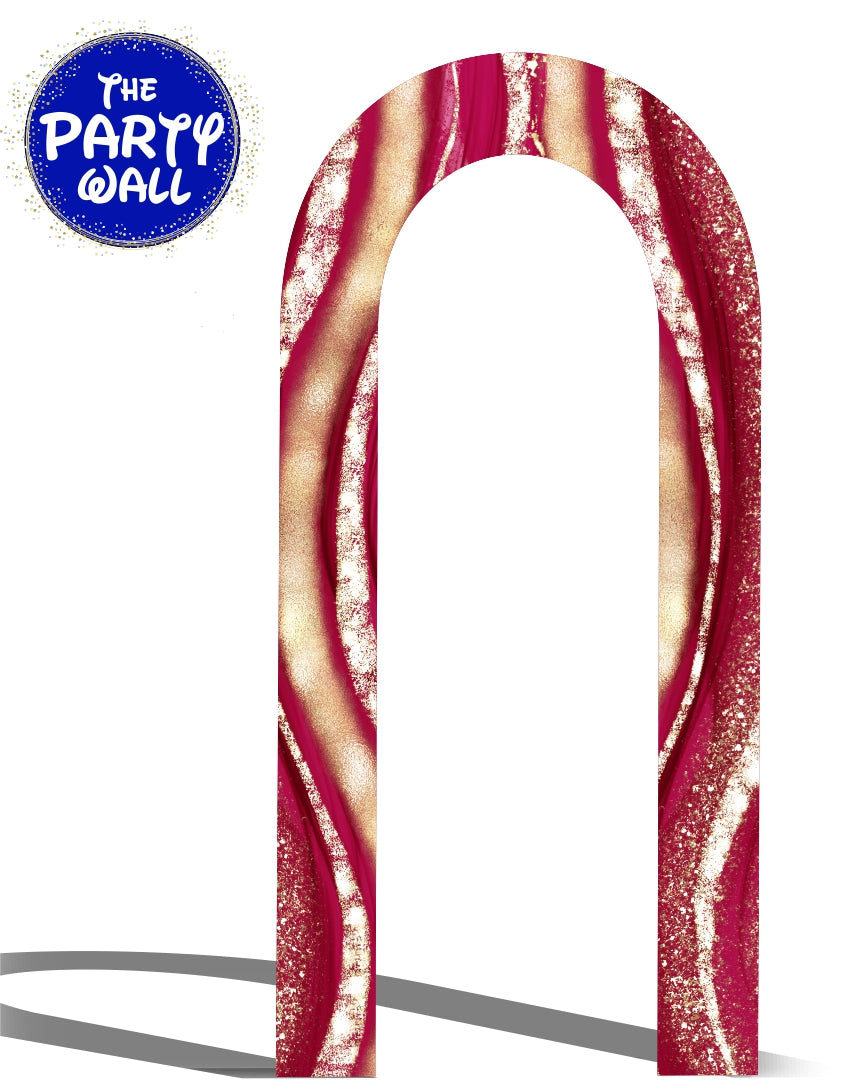 Aesthetic Gold - Funda para mampara tipo arco