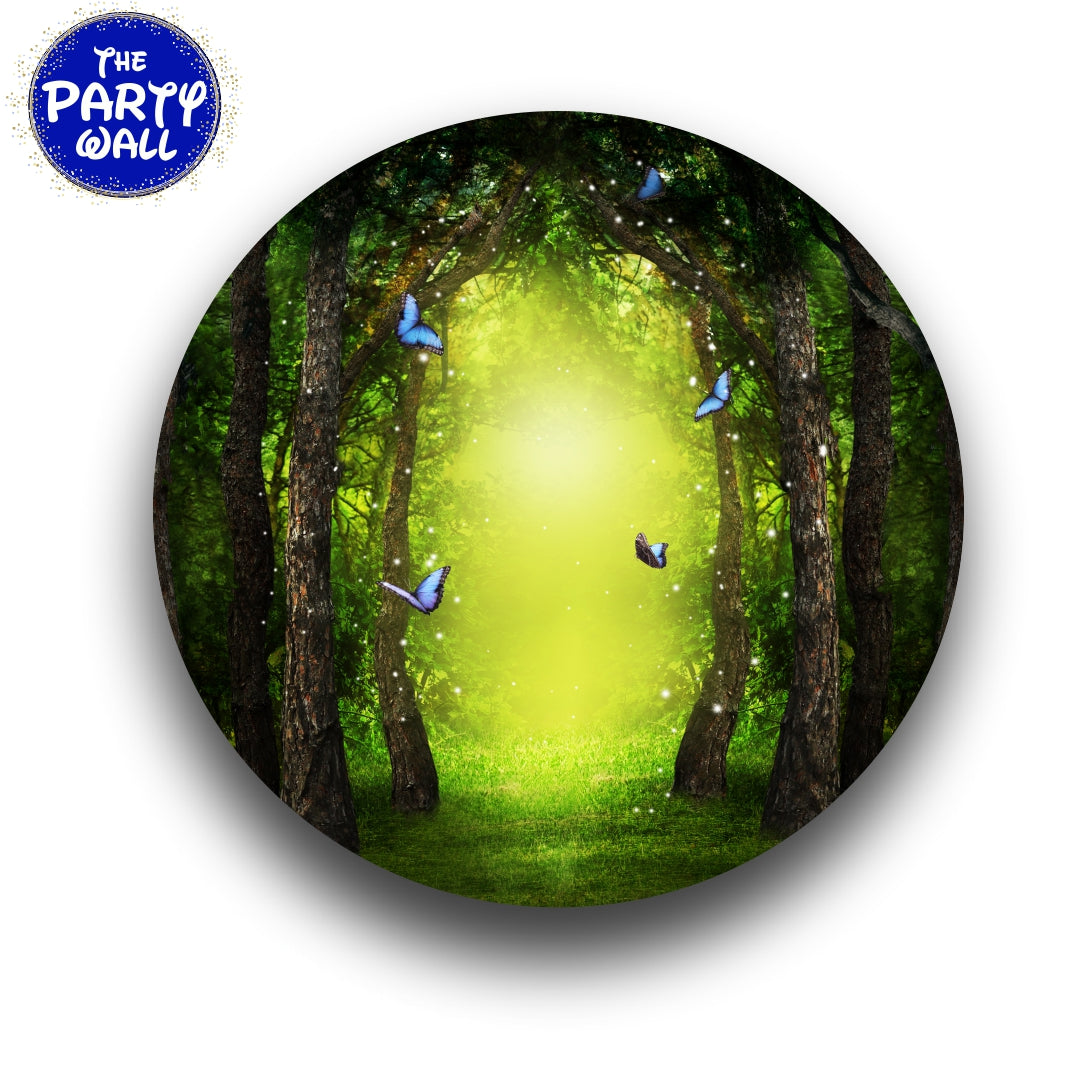 Bosque Encantado - Funda para mampara circular