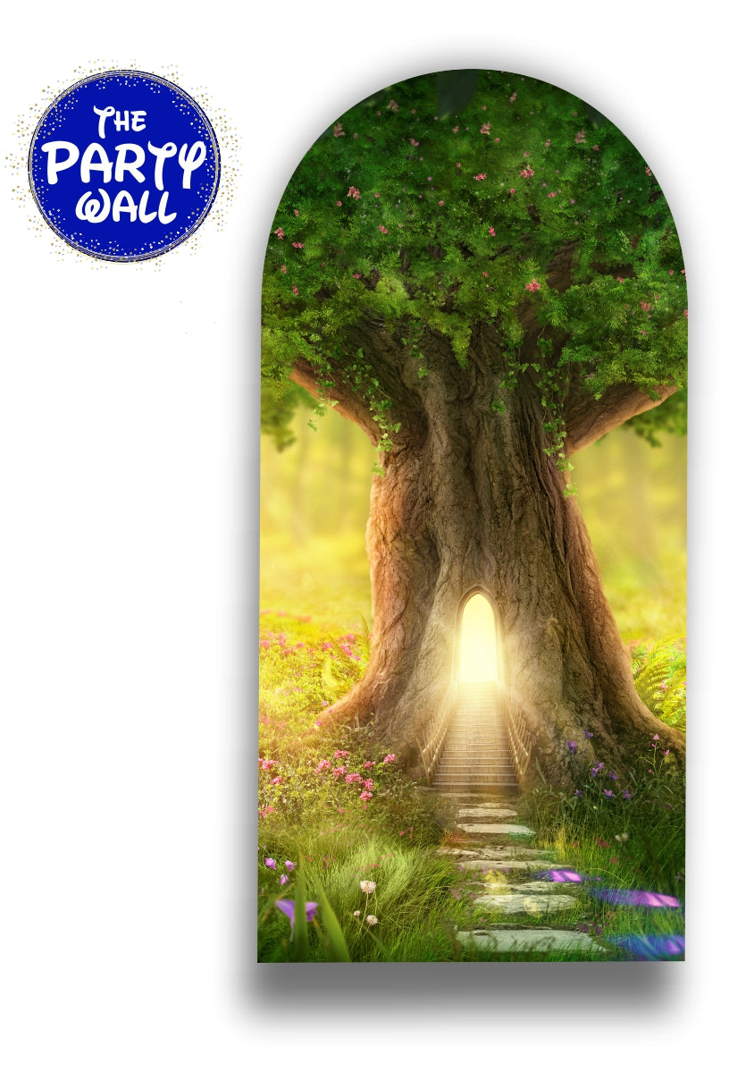 Bosque Encantado - Funda para mampara de punta redonda