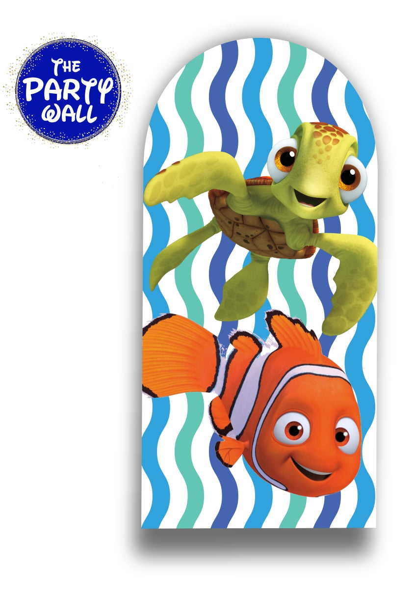 Buscando a Nemo - Funda para mampara de punta redonda