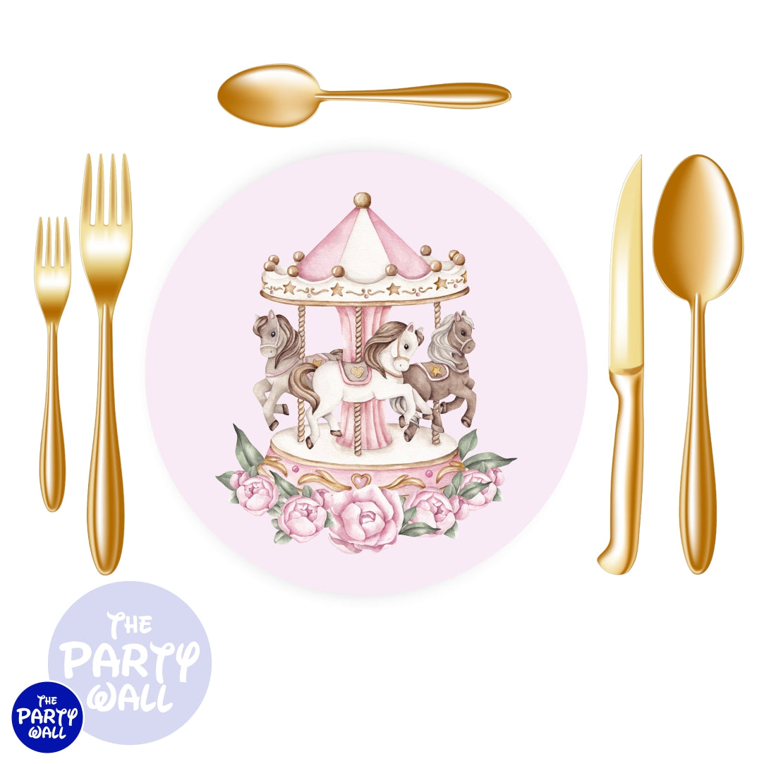 Carrusel - Funda cubre platos