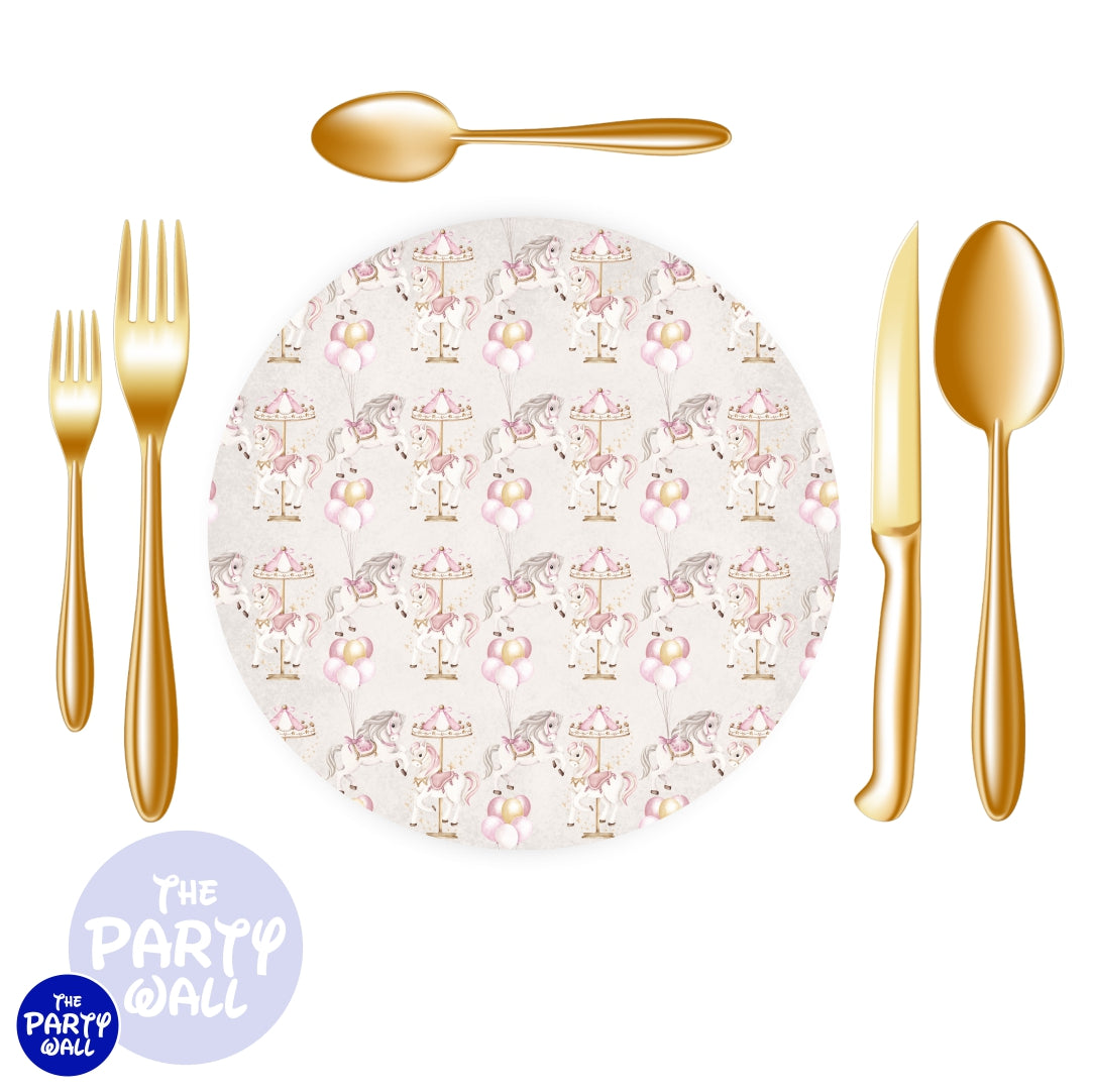 Carrusel - Funda cubre platos