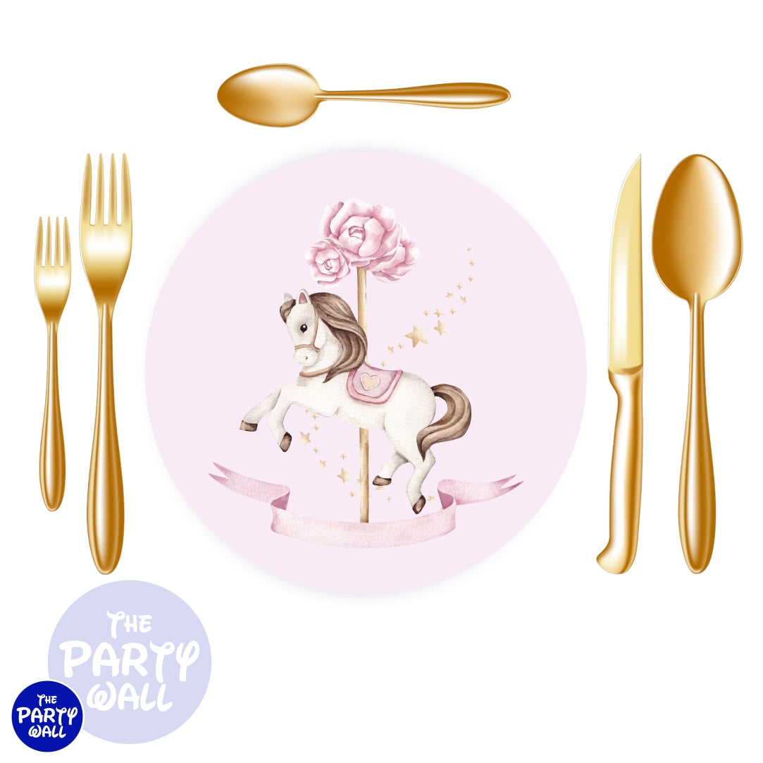 Carrusel - Funda cubre platos