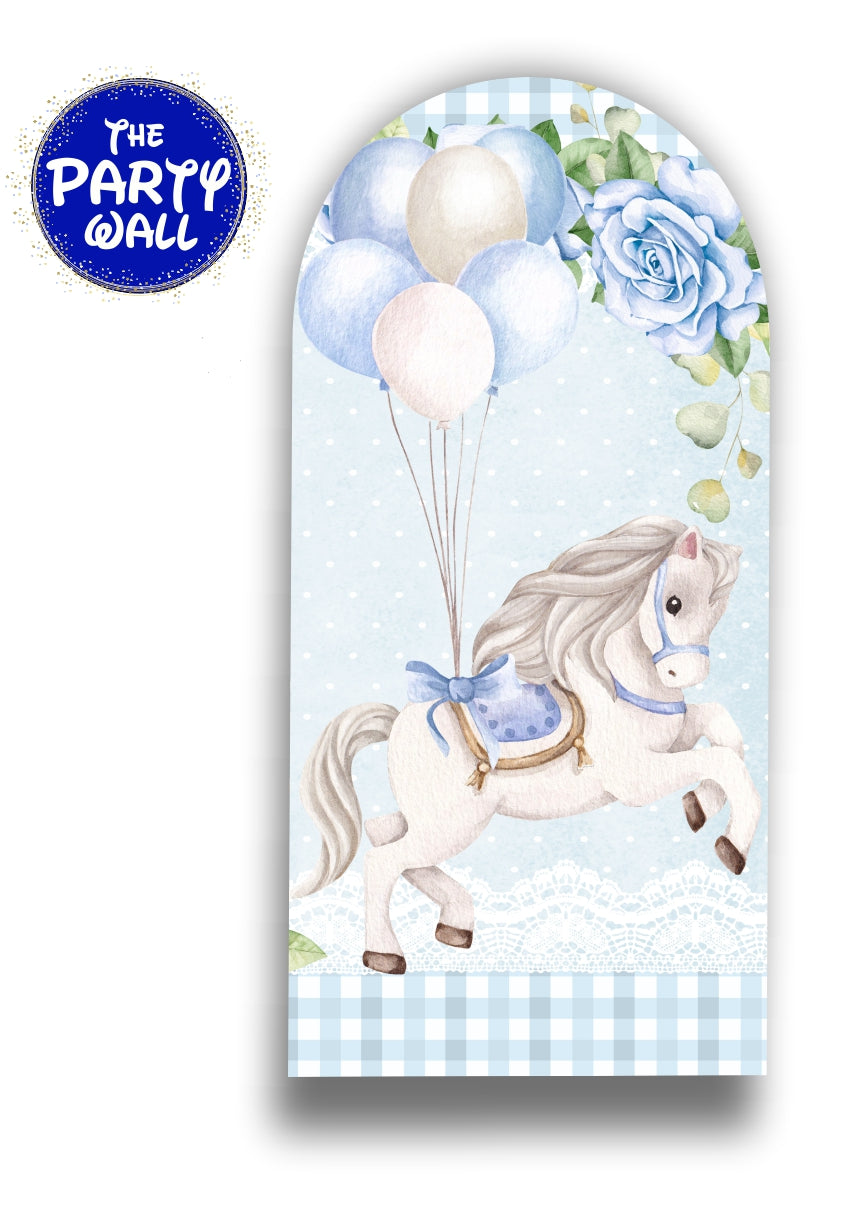 Carrusel Cute - Funda para mampara de punta redonda