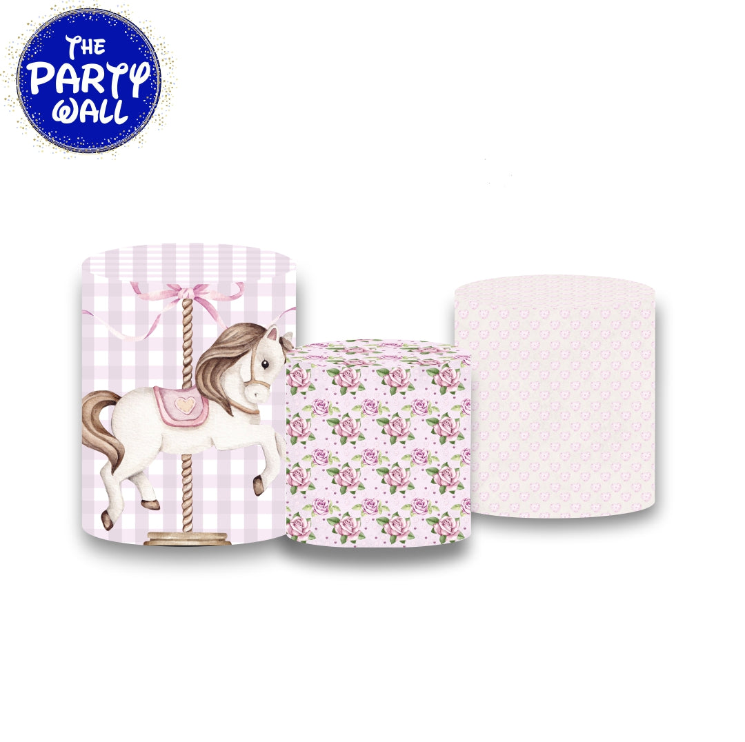 Carrusel Cute - Fundas para cilindros