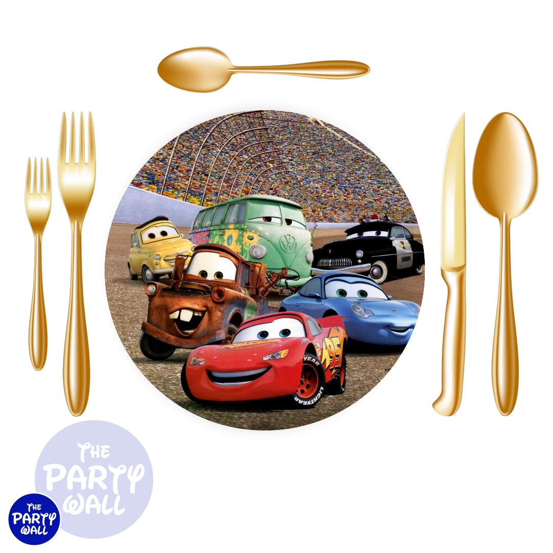 Cars - Funda cubre platos