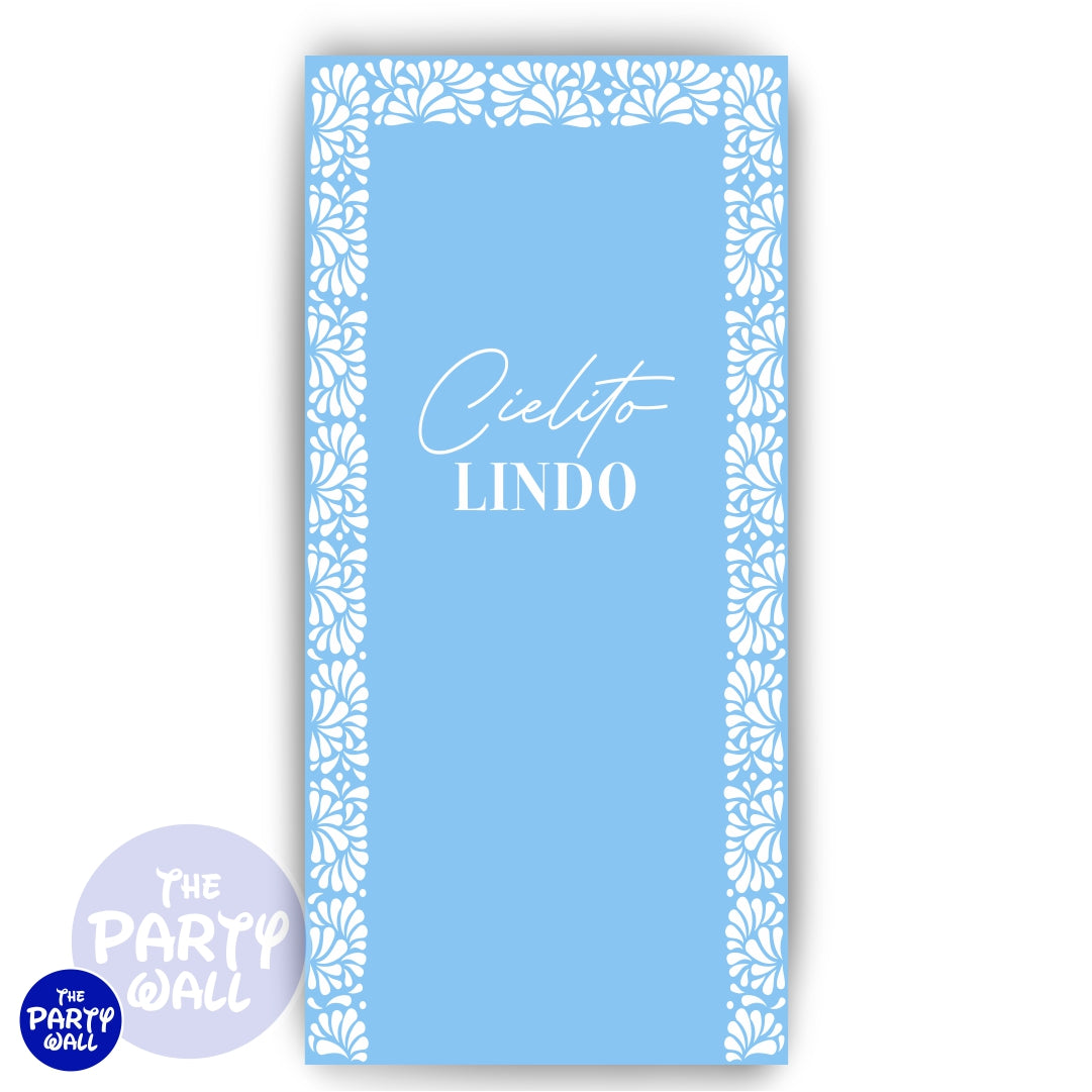 Cielito Lindo - Funda para mampara de punta redonda