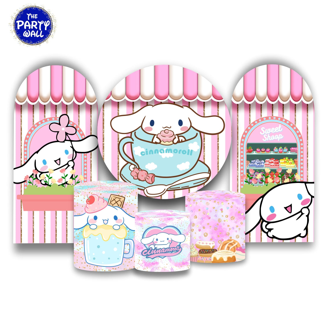 Cinnamoroll - Fundas para set + 2 complementos