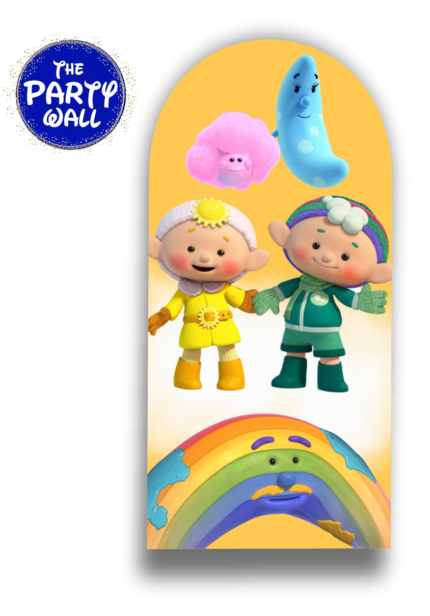 Cloudbabies - Funda para mampara de punta redonda