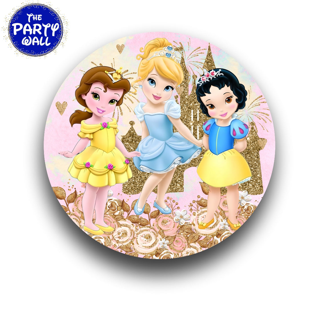 Colección Princesas Disney - Funda para mampara circular