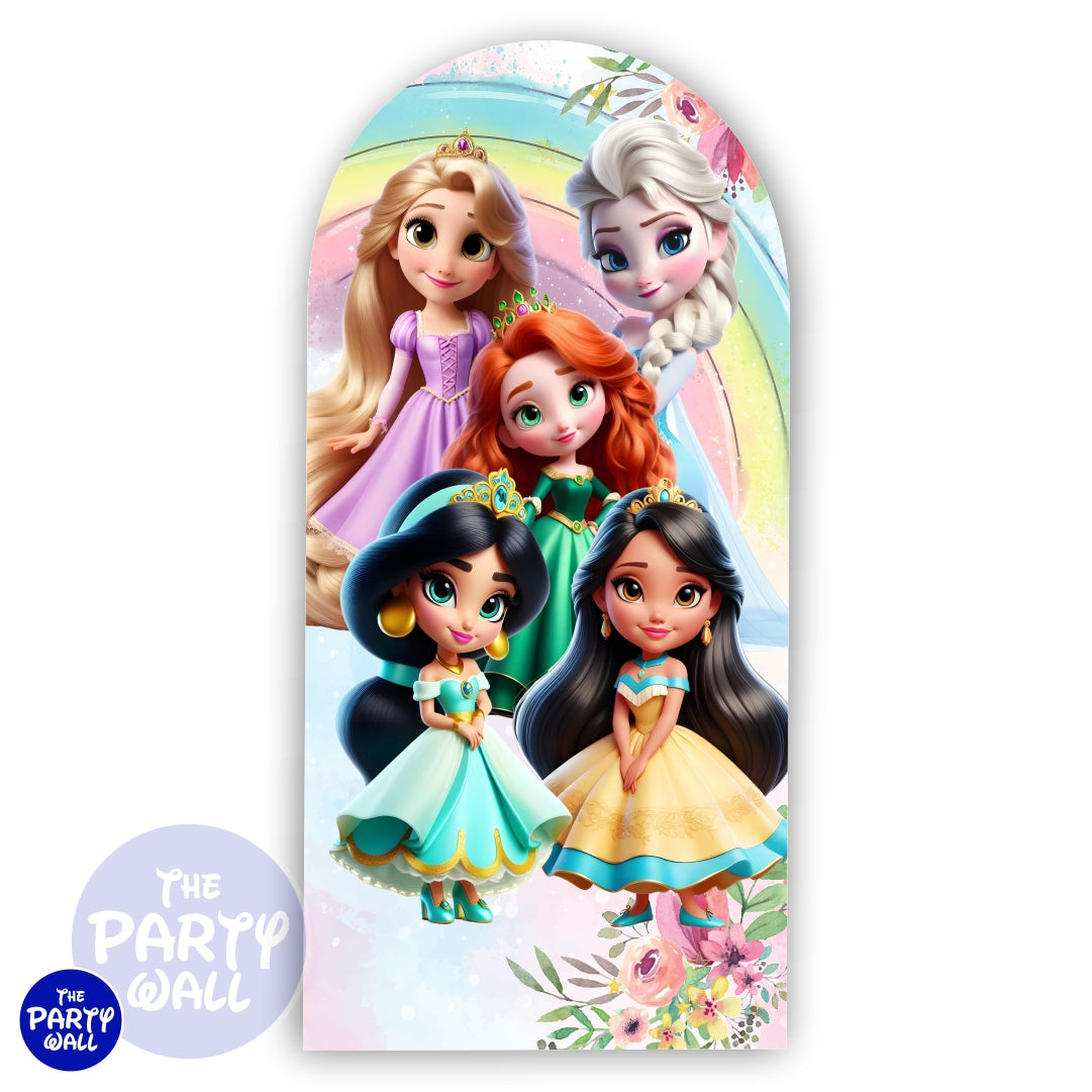 Colección Princesas Disney - Funda para mampara redonda