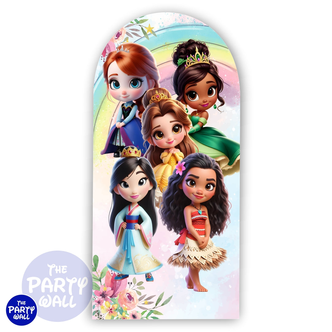 Colección Princesas Disney - Funda para mampara redonda