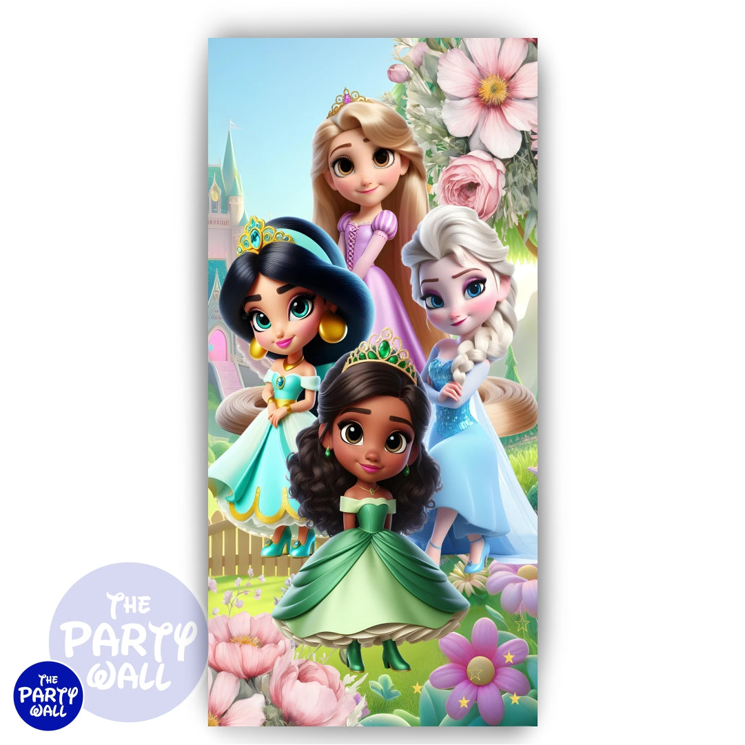 Colección Princesas Disney - Funda para mampara redonda