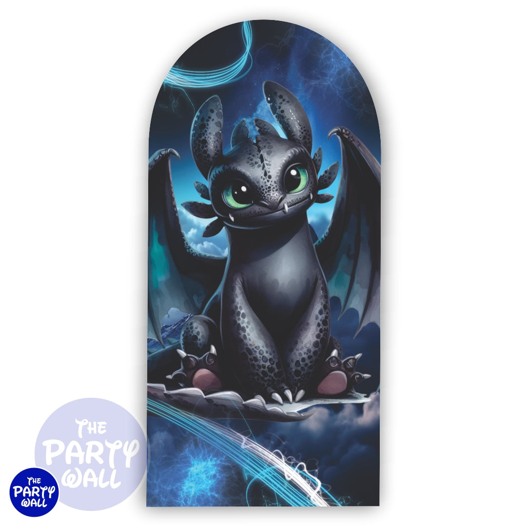 Como entrenar a tu dragón - Funda para mampara de punta redonda