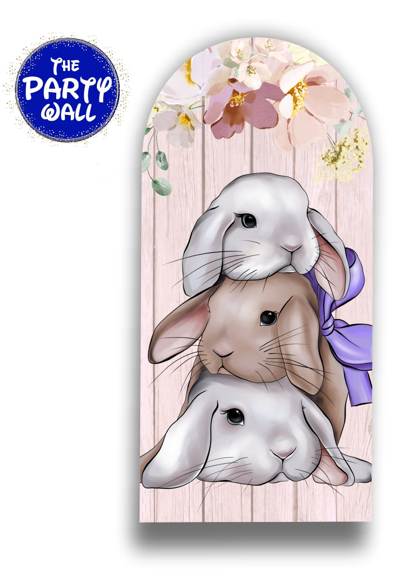 Conejo Cute - Funda para mampara de punta redonda