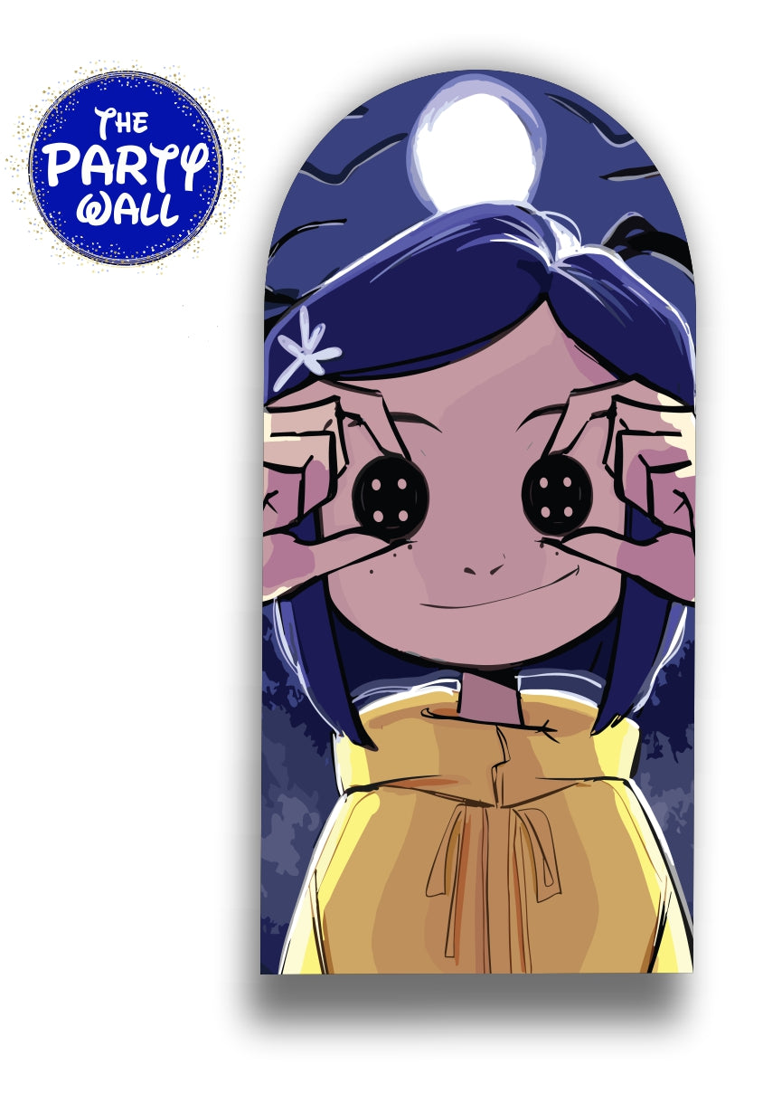 Coraline - Funda para mampara de punta redonda