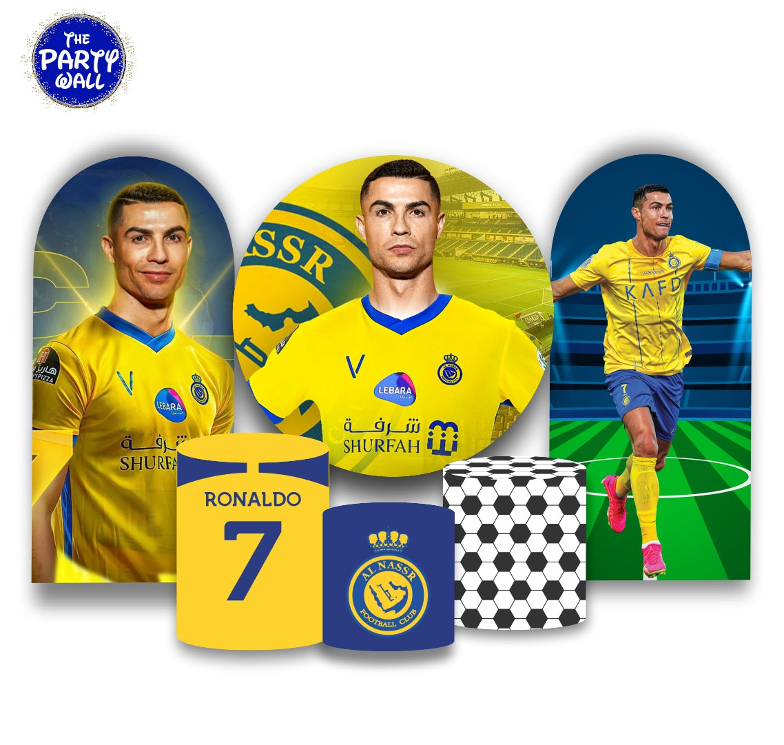 Cristiano Ronaldo - Fundas para set + 2 complementos