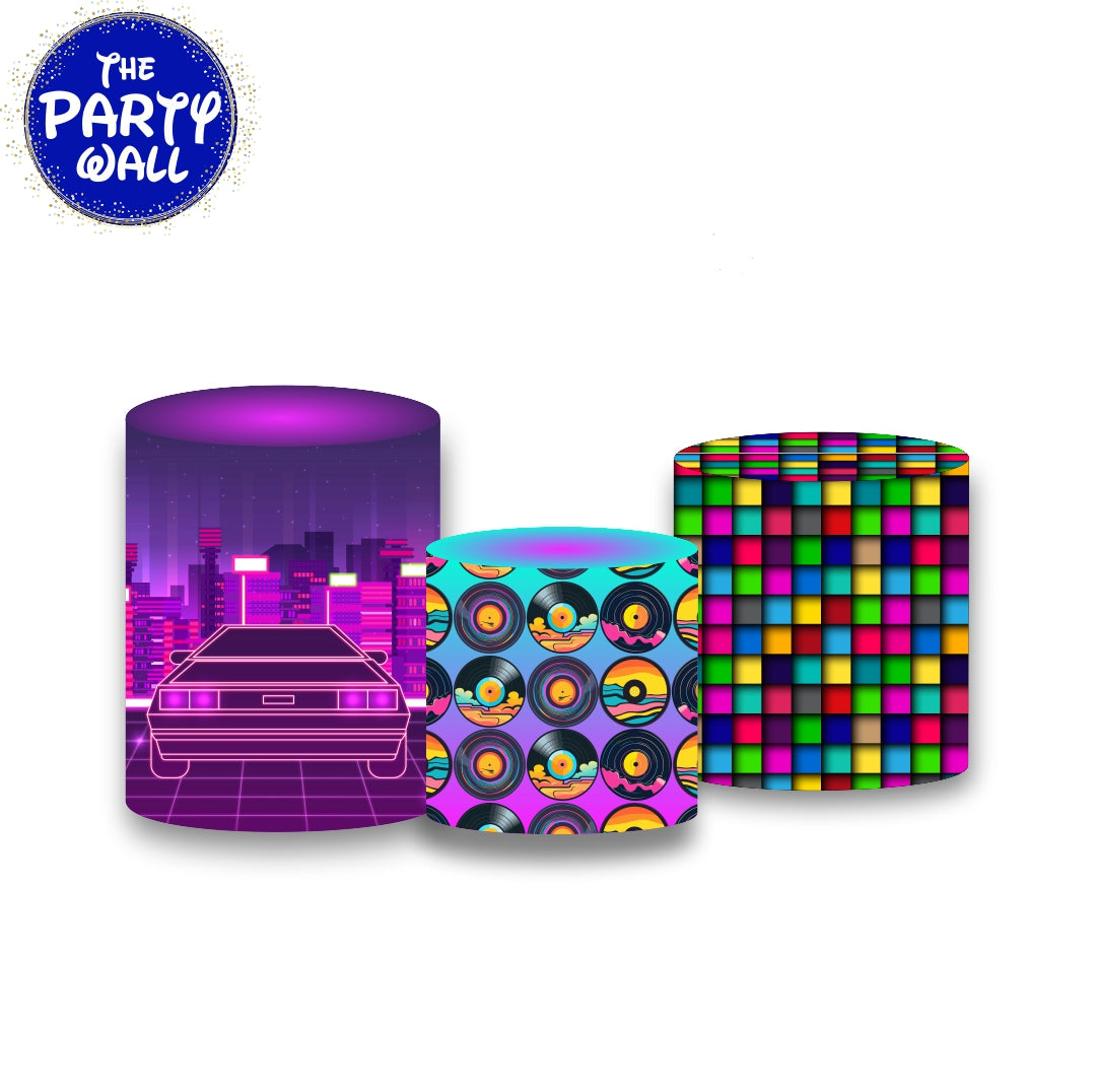 Década de los 80s - Fundas para cilindro