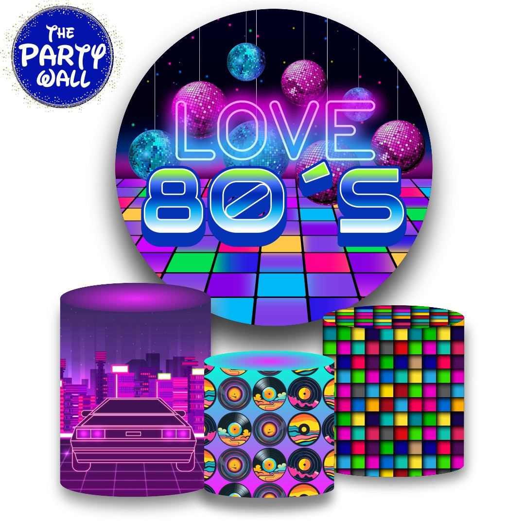Década de los 80s - Fundas para set sencillo