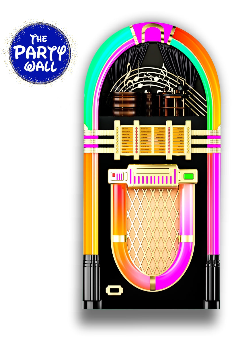 Década de los 80s - Funda para mampara de punta redonda