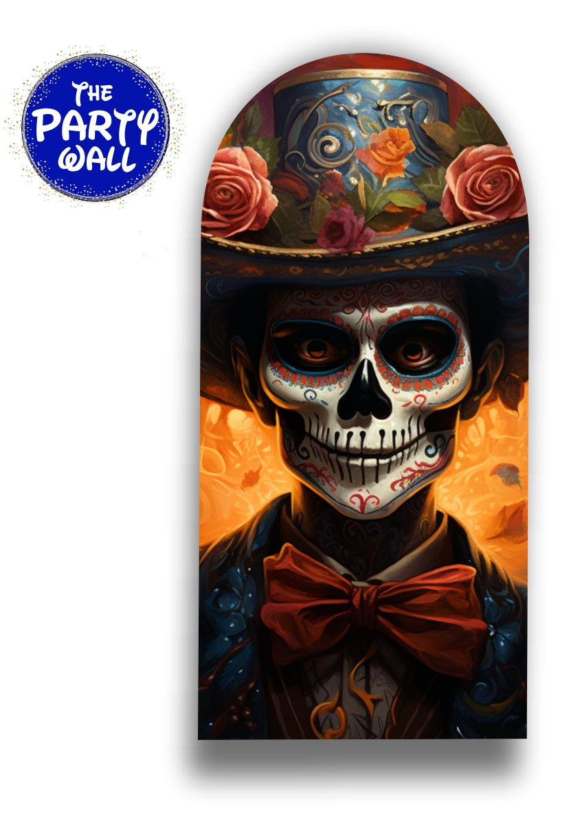 Dia de Muertos - Funda para mampara de punta redonda