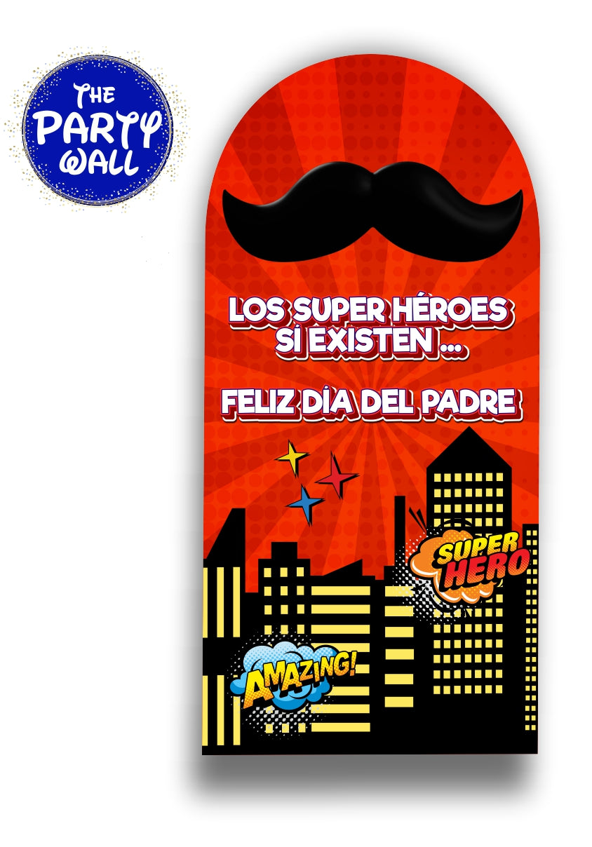 Día del Padre - Funda para mampara de punta redonda
