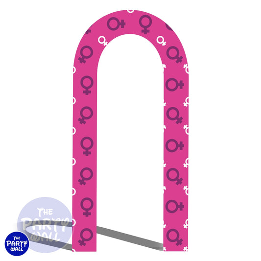 Día de la Mujer - Funda para mampara tipo arco
