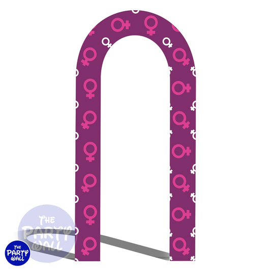 Día de la Mujer - Funda para mampara tipo arco
