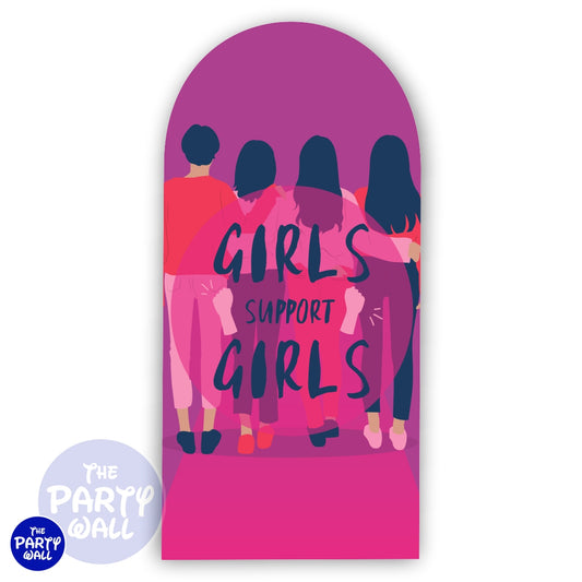 Día de la Mujer - Funda para mampara de punta redonda