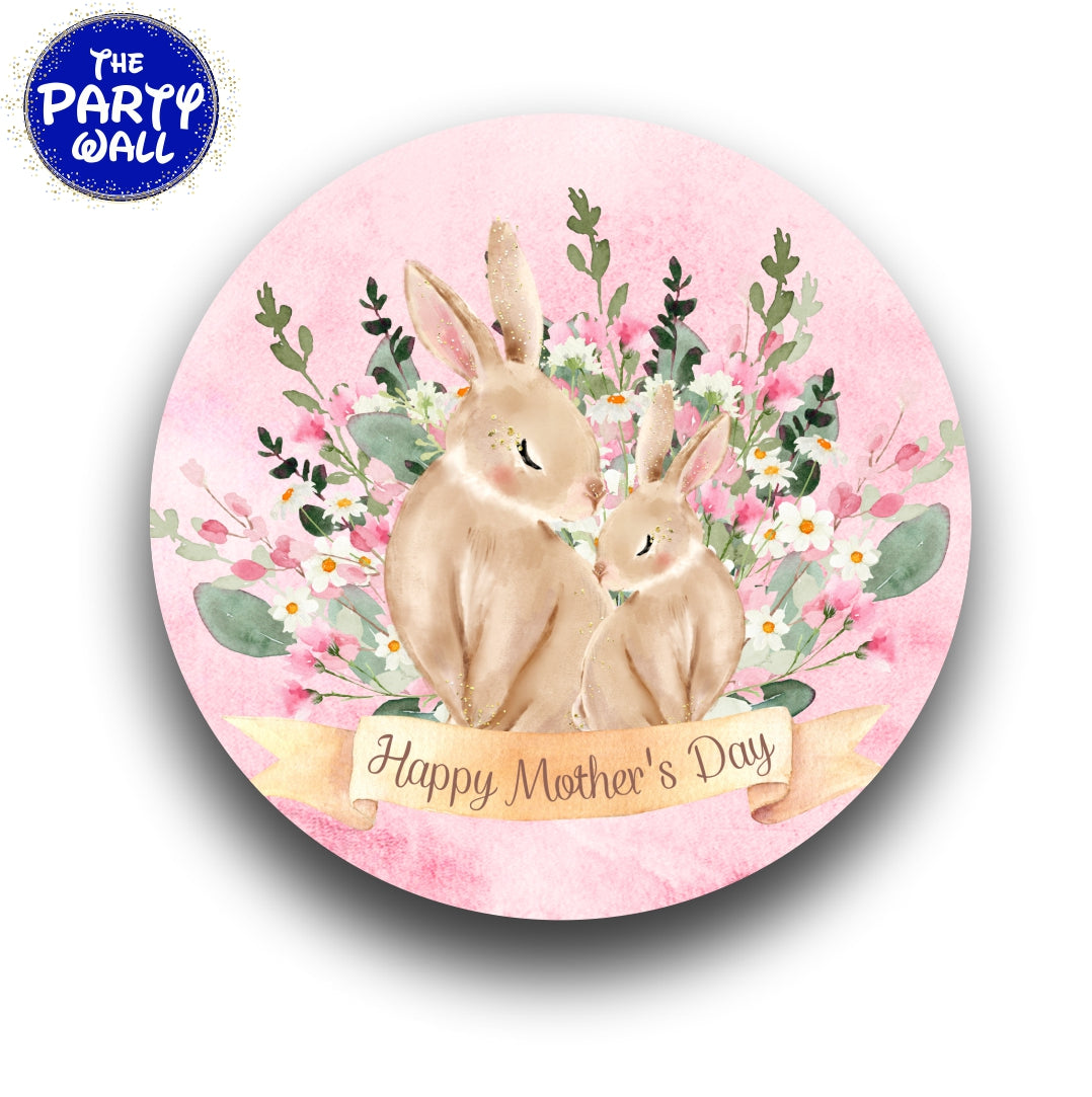 Dia de las Madres - Funda para mampara circular