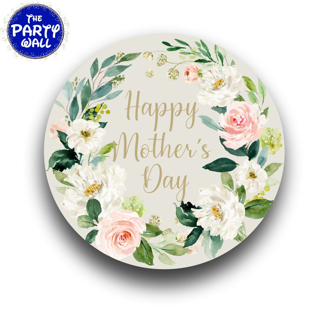 Dia de las Madres - Funda para mampara circular