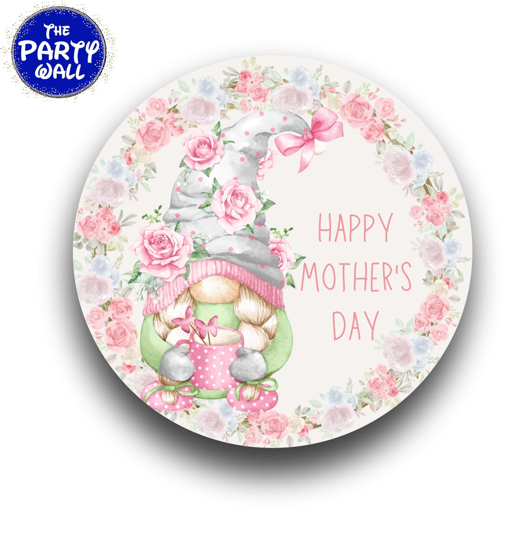 Dia de las Madres - Funda para mampara circular